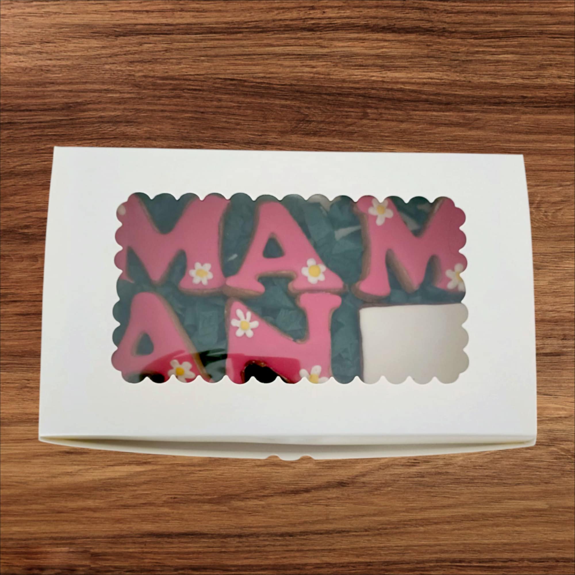 Box fête des mères avec biscuits photo